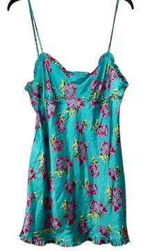 Victoria’s Secret Angels Floral Babydoll Adjustable Straps Nighty Medium