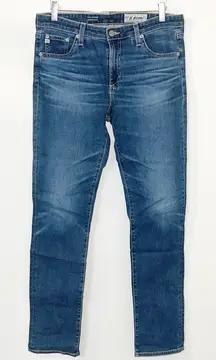 Ag-ed denim Adriano goldschmied the Harper essential straight medium wash jeans