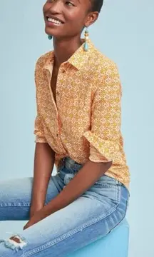 Anthropologie Petrin Maeve blouse size 6