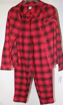 plaid Pajama Set