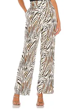 l’academie revolve tiger print pants 