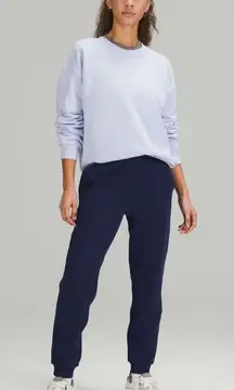 Lululemon Perfectly Oversized Crew Neck Pullover Sweatshirt In Pastel Blue