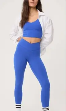 Offline by AERIE 7/8 Legging High Rise Blue Size XS COMFY ACTIVEWEAR YOGA