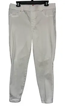 Women’s SPANX Ankle Skinny Jeans Pockets Belt Loops Size XL EUC #0126