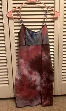 tie Dye Mini Dress