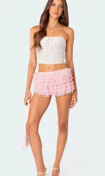 Unicorn Layered Ruffle Shorts