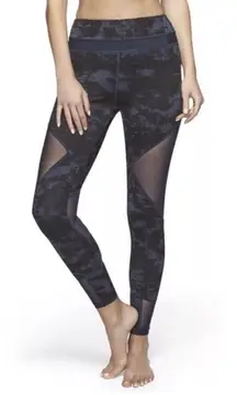 Sam Edelman Diamond Mesh Blue Cloud Leggings Women’s Large