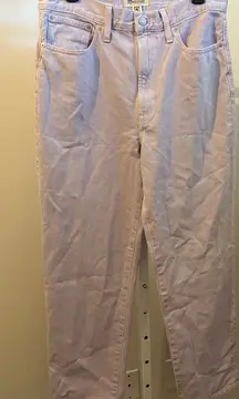 Madewell Women's Lilac purple Straight Leg Jeans