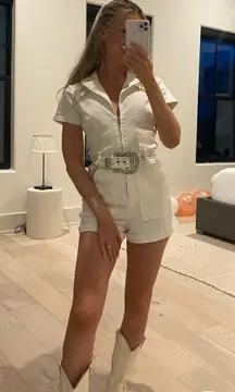 Show Me Your Mumu White Romper