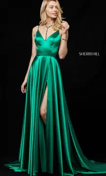 Emerald Green Prom Dress