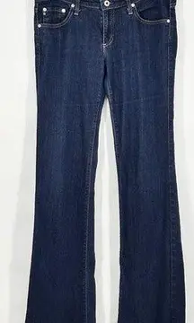 AG Adriano Goldschmied The Angel Bootcut Jeans Womens 30R Low Rise Stretch Denim