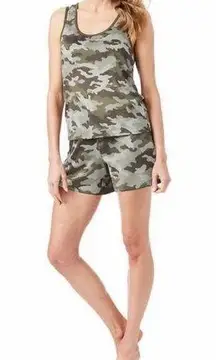 Lucky Brand Camo Sleep Short Set