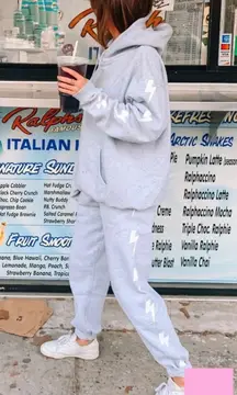 Starfit Lightning Bolt Hoodie 