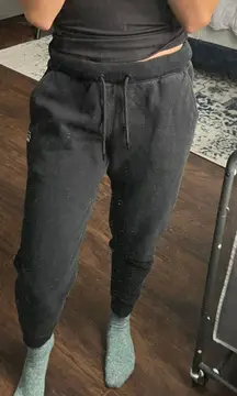 Black  Jogger Sweats