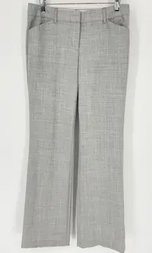 Express Design Studio Editor Women’s Gray Pants‎ Flare Leg Size 4 Long