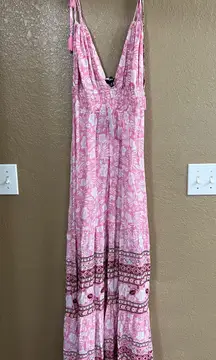 Medium Pink Maxi Dress