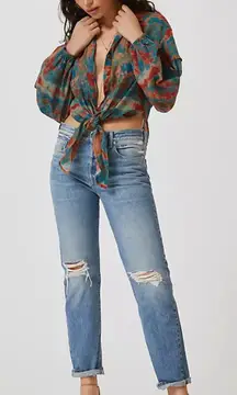 EDWIN Tash Mid-Rise Relaxed Straight Jeans