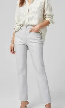 AGOLDE Recycled Leather Fitted 90s Pinch Waist Pants, Wisp, 29”