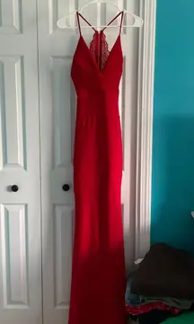 Red Bodycon Prom Dress