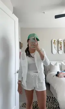 White Beachy Coverup