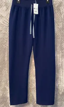 Figs Women’s High Waisted Navy Livingston Basic Scrub Pant NEW SMALL