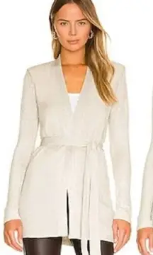 L'AGENCE 
Rhea Tie Knit Cardigan