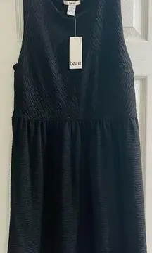 Bar III NWT Crinkle Cocktail Fit and Flare Sleeveless Mini Dress.‎ Size Large