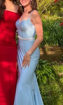 Light Blue Prom Dress