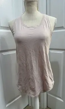 Lululemon Love Tank – Size 2, (measured) Soft Cotton, Classic Fit Smoky Blush