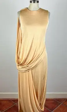 Jonathan Simkhai Roxi Draped Jersey Dress NWT
