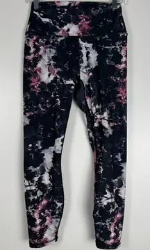RBX Tie-Dye Leggings - Black, Pink, White