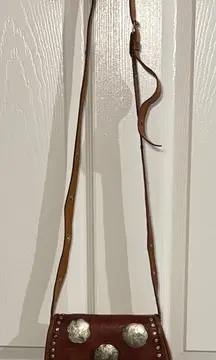 Western Leather Saddle Bag