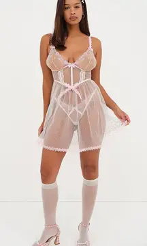 FOR LOVE & LEMONS Gabriella Slip Dress - Size XS