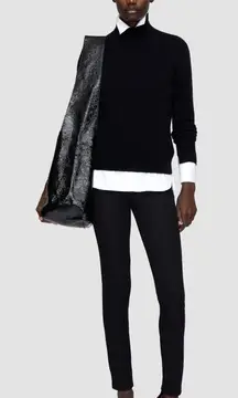 JOSEPH Gabardine  Stretch Legging Pants Size 38 FR 6 US Designer Office Luxury