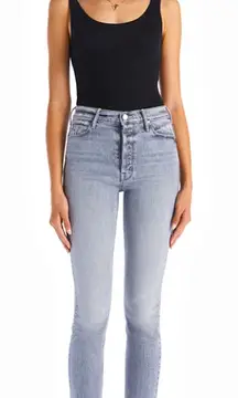 MOTHER The Button Fly Dazzler Ankle Straight