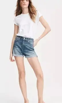 RAG & BONE Nina High-Rise Short - Balboa
Slim Fit‎ Mid Indigo Jean Short SIZE 26
