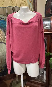 Women's We The Free Top Size S Pink Long Sleeve