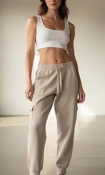 Rag Jogger Sweatpants with Cargo Pockets