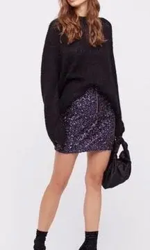 FP Sequin Mini Skirt