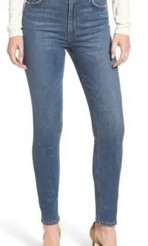 Reformation High & Skinny Jean Rhine Wash