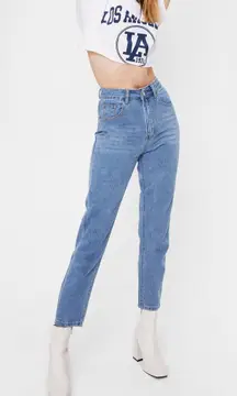 High Waisted Mom Jeans