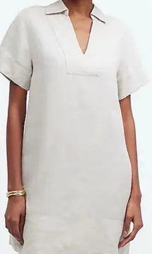 Madewell Linen Dress V-Neck