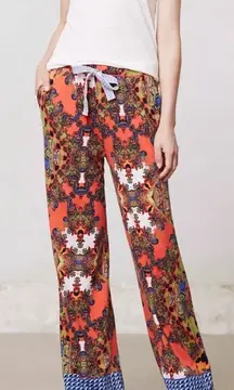 Anthropologie‎ Pieced Paisley Loungers pants