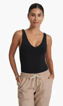 VUORI Halo Bodysuit in Black Size X-Small