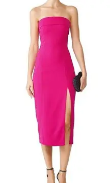 Jay Godfrey Magenta Pink Kerr Sheath Dress Size 0 US $276