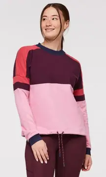 Cotopaxi Colorblock Bandera Cotton Tencel Sweatshirt XS NWT