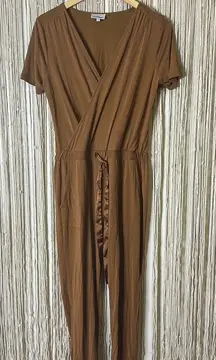 Brown Jumpsuit