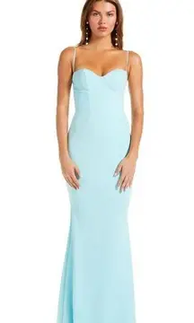 KATIE MAY Yasmin Maxi Dress in Sky S