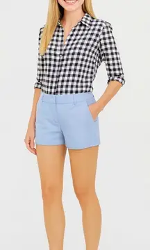 Women's J.Crew Light Blue Chino Shorts Size 4