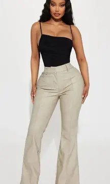 Faux Leather Flare Fashion Nova Pants 